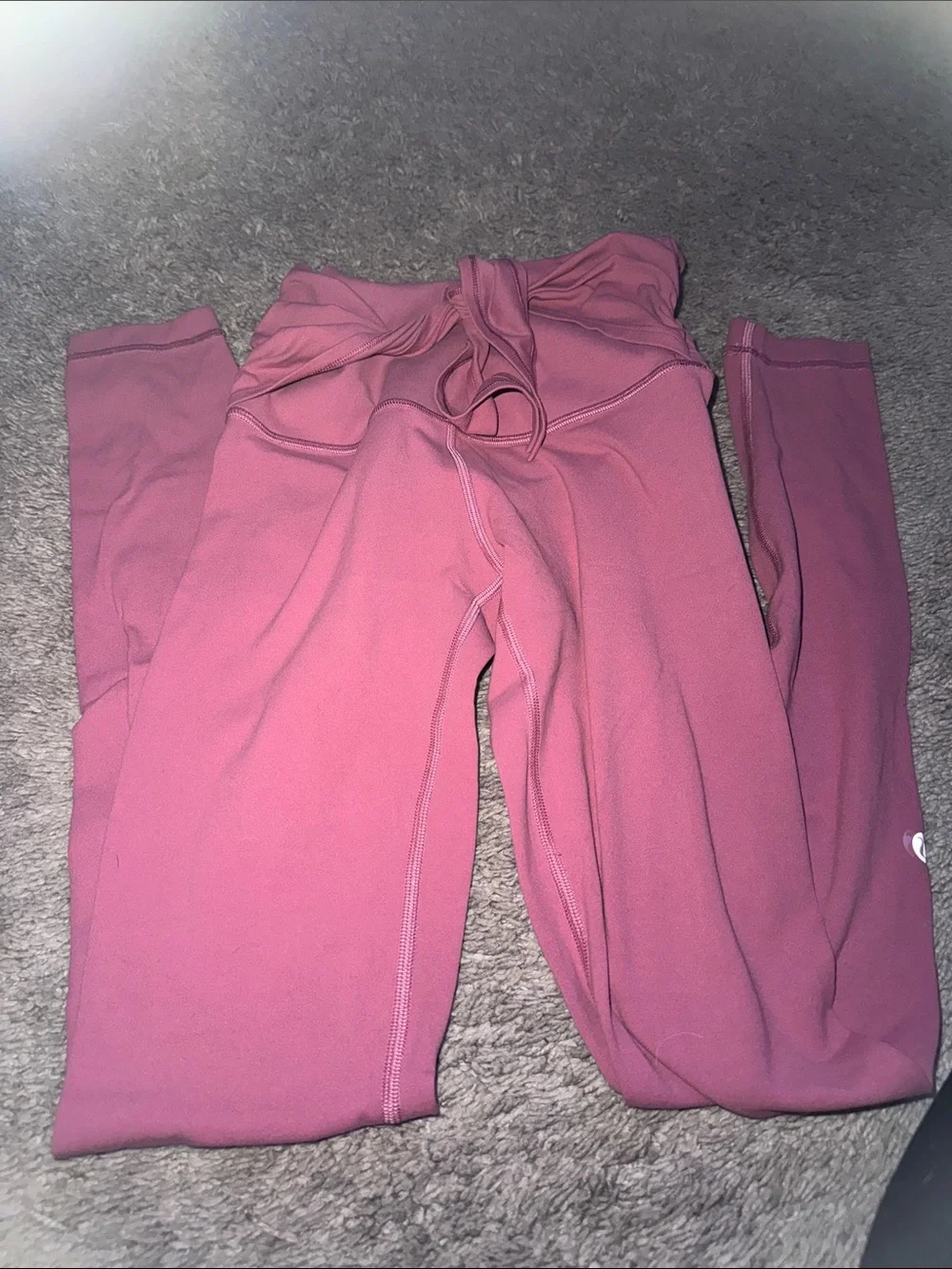 lululemon athletica Rose Pink High-Rise Leggings